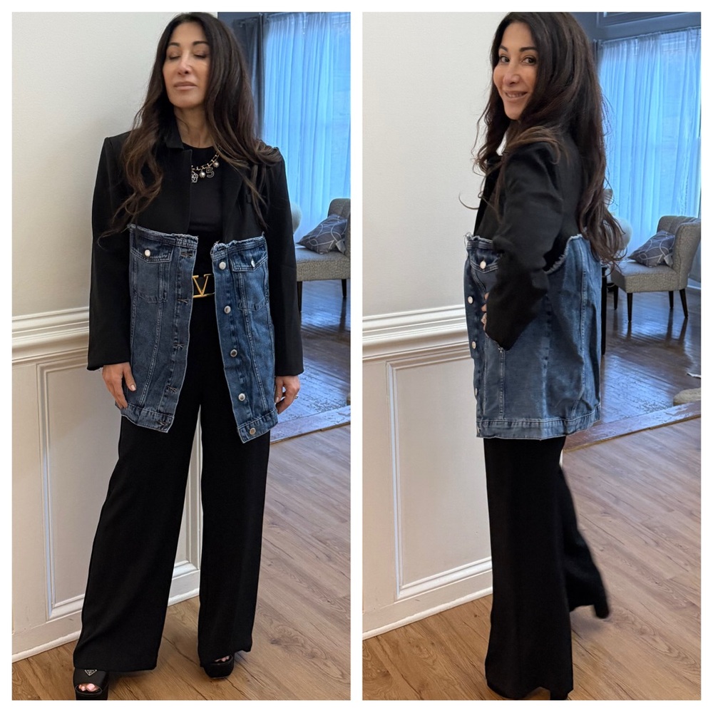 Fabulous Blazer with Denim - Picture 3 of 6